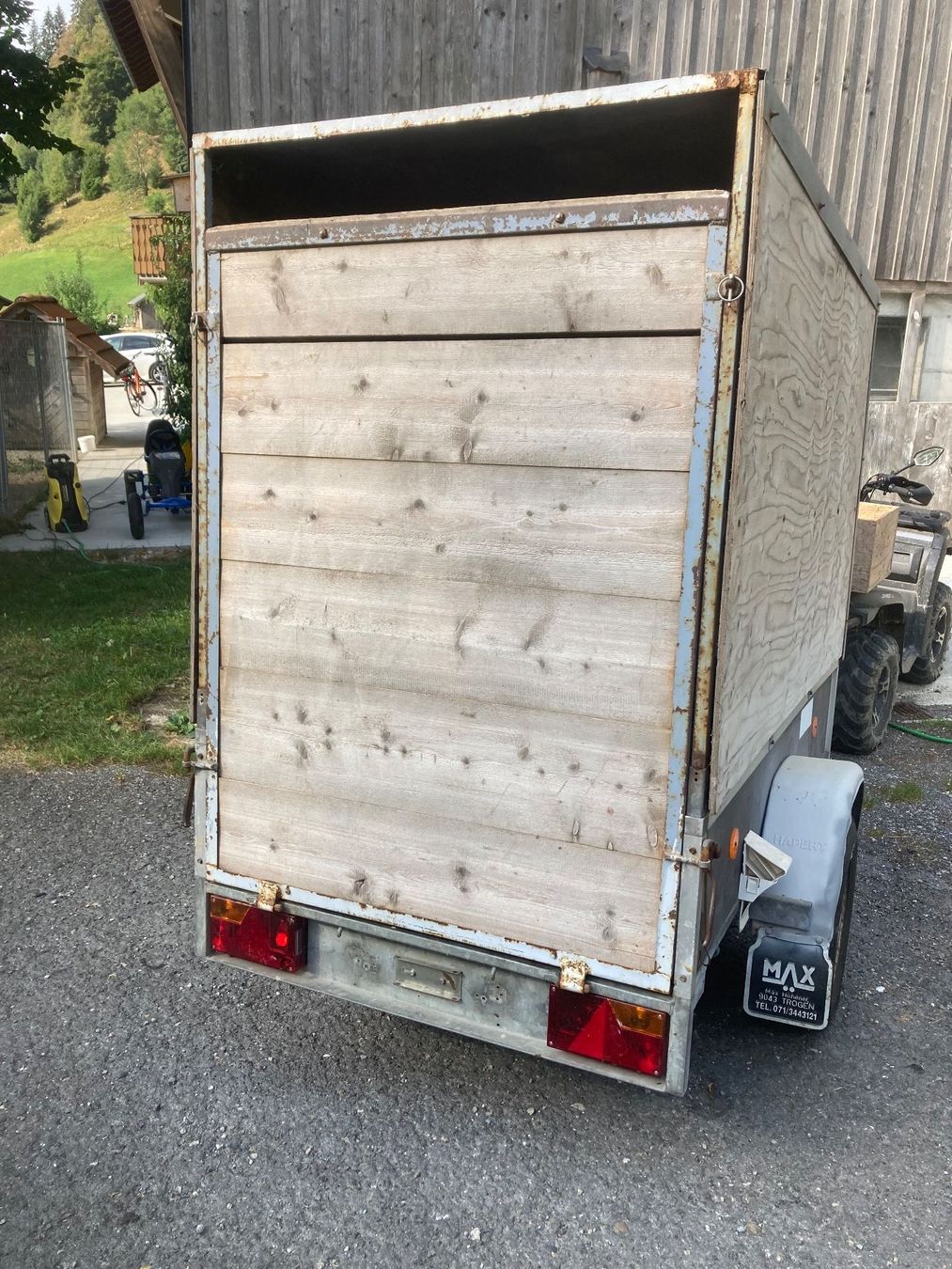 Hapert Remorques: Anhänger Hapert R10 – D'occasion à escholzmatt par bbbe71 2