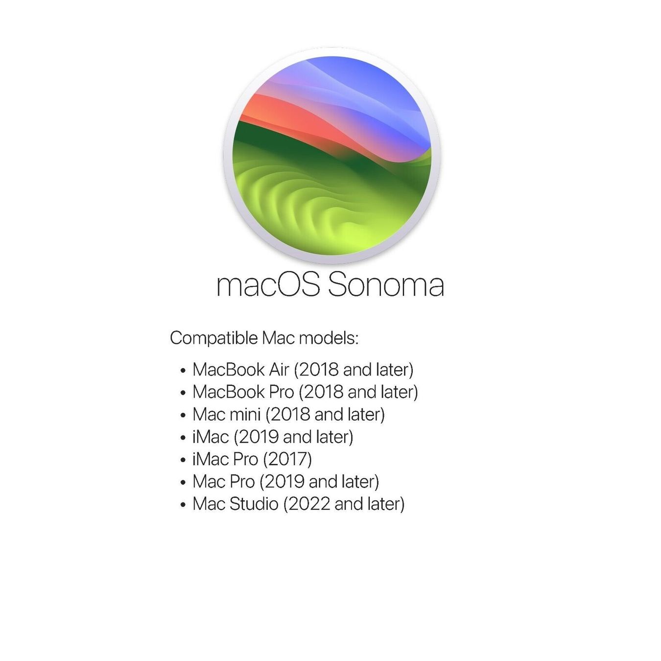 Apple Software: Apple macOS 14 Sonoma, Operating system, bootable USB-stick – Nuovo (secondo la descrizione) da Gerlafingen venduto da PC-Help-Zuchwil-GmbH 2