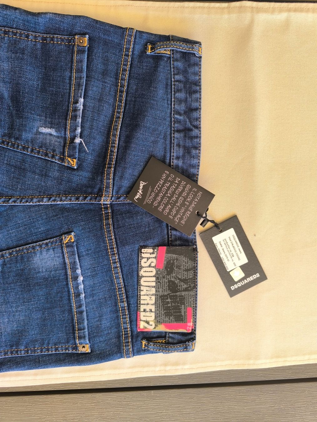 Dsquared2 Jeans: Neue Dsquared2 SKATER Mann jeans TG 46 – Neu und originalverpackt aus Oensingen von Outlet_Super_Sale 3