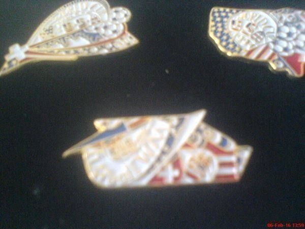 Plaketten & Abzeichen: 3x Worl Cup 94 USA Sonderedition Pins – Gebraucht aus Oftringen von andrax 1