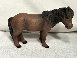 Schleich Pferd / Pony mit Markierung: Simba - Kunststoff