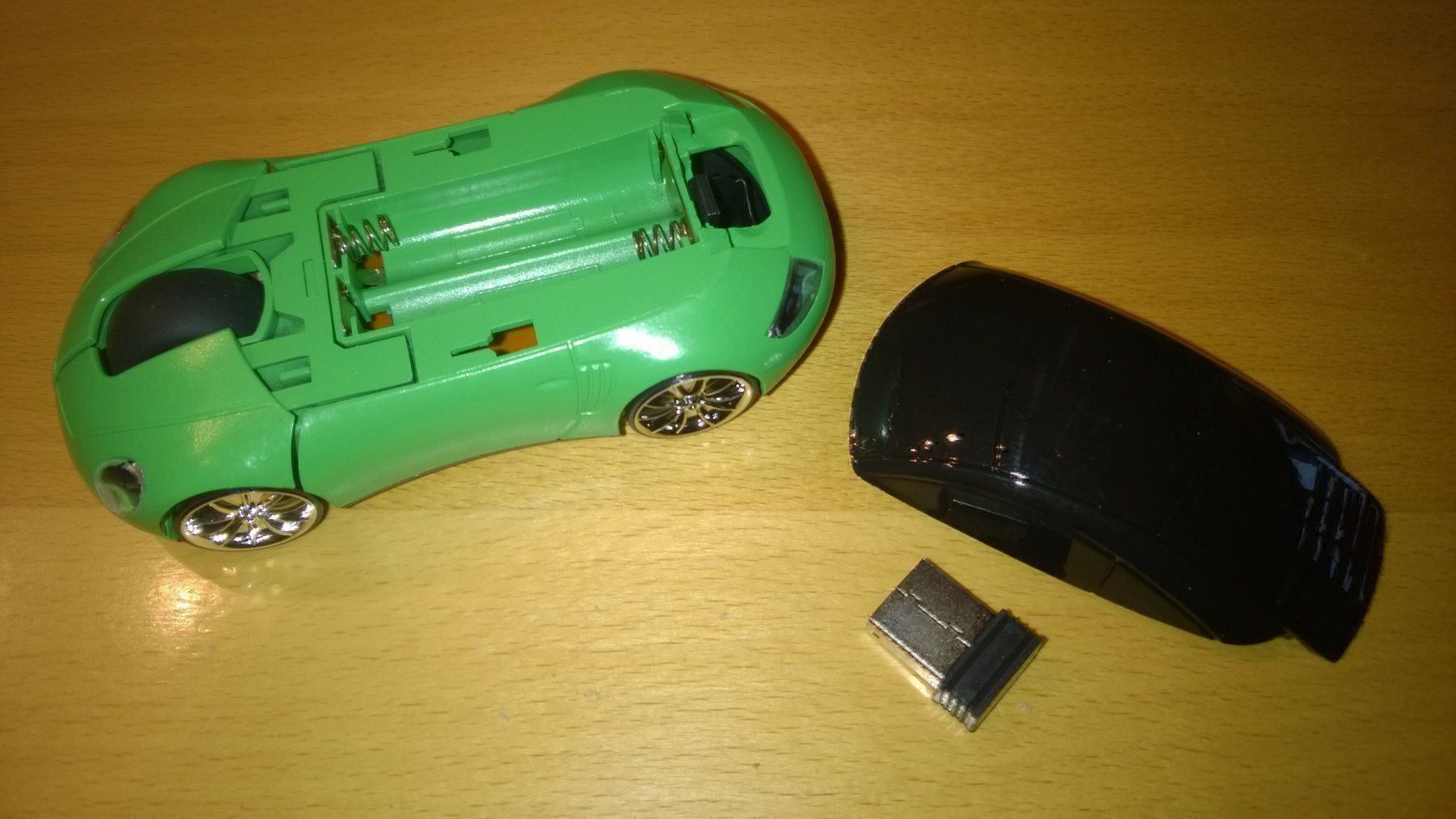 PC: GRÜNE/PC-MAUS MIT USB EMPFÄNGER – Nuovo e nell'imballaggio originale da OBERSTETTEN venduto da simba0810 1