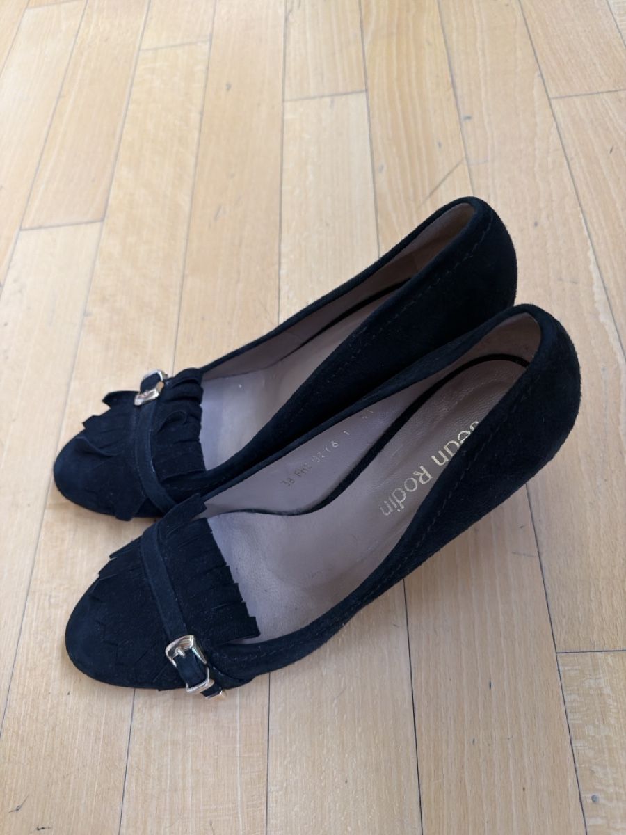 Damenschuhe: Elegant Black Suede - Size 41 - Perfect for Fall! – Gebraucht aus Genève von ama_2wfv 1