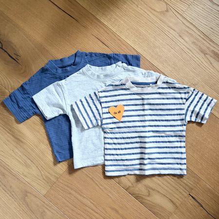 3 Kinder T-Shirts Gr. 68 TOP Zustand