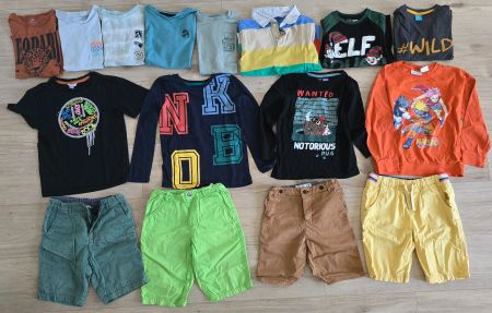 Kleiderpaket 16 Stück Junge Grösse 122-128 6-8J