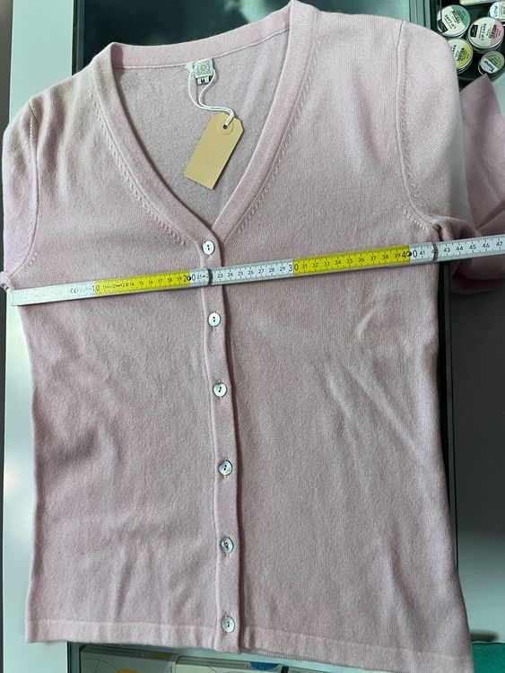 Pullover & Sweatshirts: 100% Kaschmir Strickjacke Manoli Gr. S rosa – Neu (gemäss Beschreibung) aus Aarau von REVIVI 6
