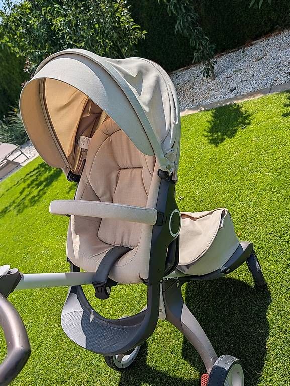 Stokke Kinderwagen: Stokke Xplory Kinderwagen beige – Gebraucht aus Menziken von Levin1111 1