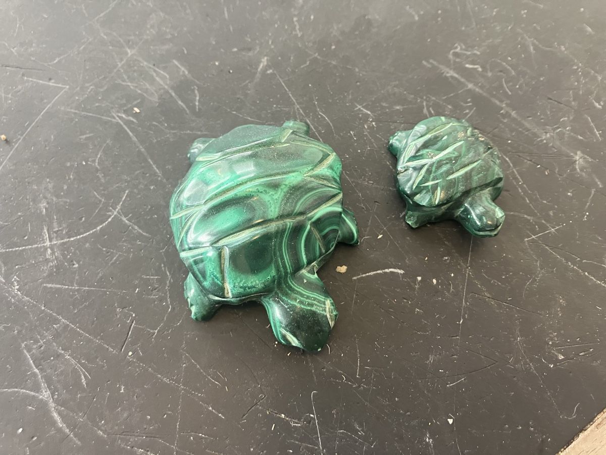 Sculture & Statue: 2 statuettes tortues – Usato da Fribourg venduto da Birchler.christian 2