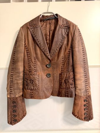 Roberta Scarpa Lederjacke