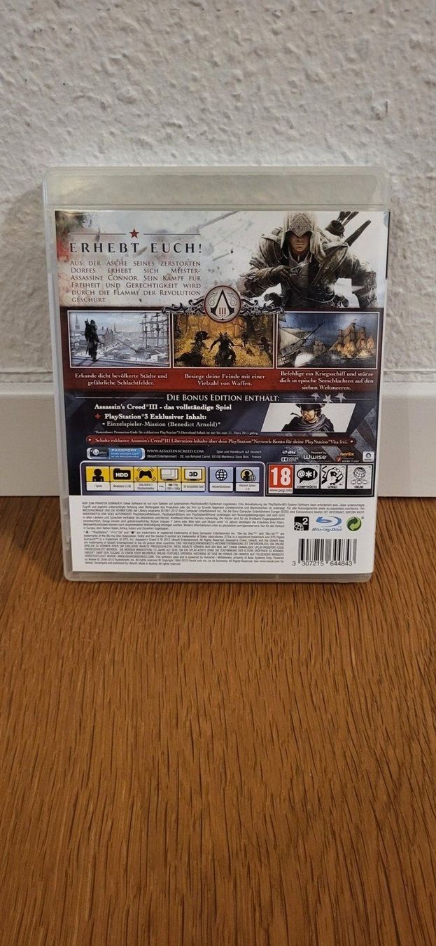 Sony Giochi: PS3 - Assassins Creed 3 – Usato da Münsingen venduto da Heroism2010 1