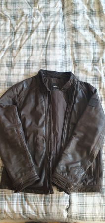 Strellson Lederjacke dunkelbraun - Gr. 50