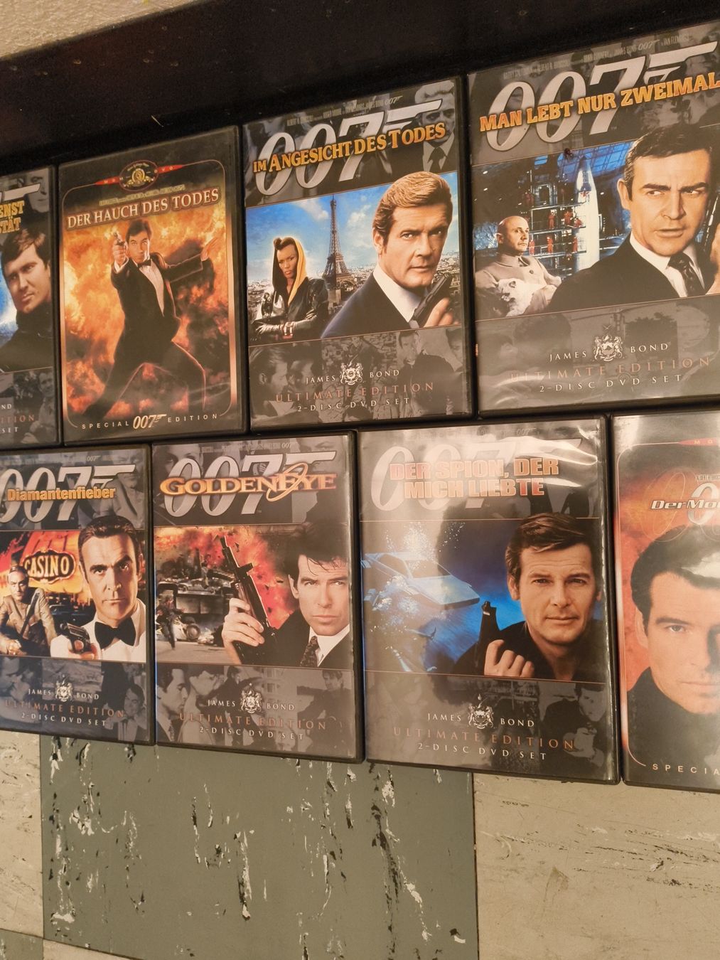 Alle DVDs: Lot 9 James Bond DVD – Gebraucht aus stettlen von VintageBern_ch 2