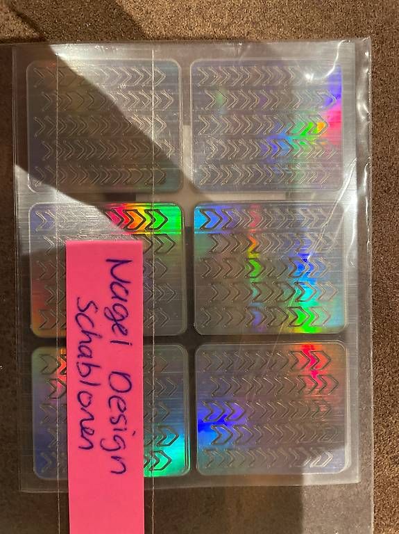 Schablonen: Nageldesign Schablonen Designschablonen – Gebraucht aus Scharans von csp_sbl5 3