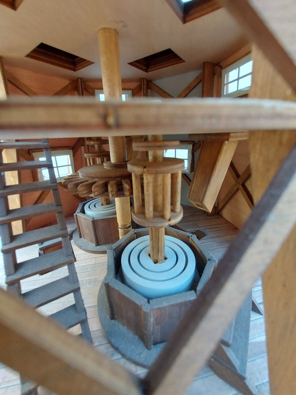 Kit di modellismo & Modellini statici: WINDMÜHLE  mit detailliertem Antrieb aus Holz – Nuovo (secondo la descrizione) da Herrliberg venduto da Jakob8539 2