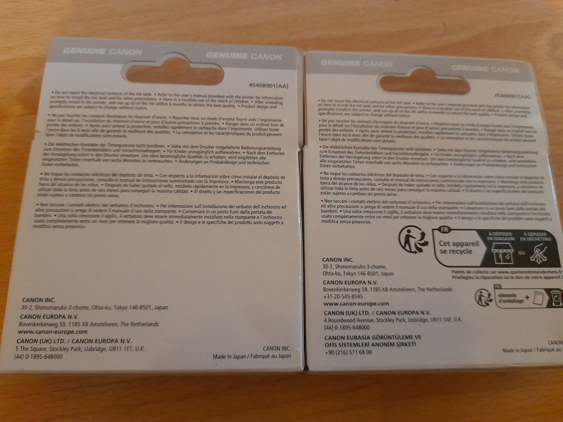 Canon Cartucce per stampanti & toner: 2x Canon Tintenpatronen CLI-526BK – Nuovo e nell'imballaggio originale da Lustmühle venduto da chevi03 2