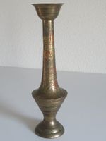 Vintage Blumenvase Messing