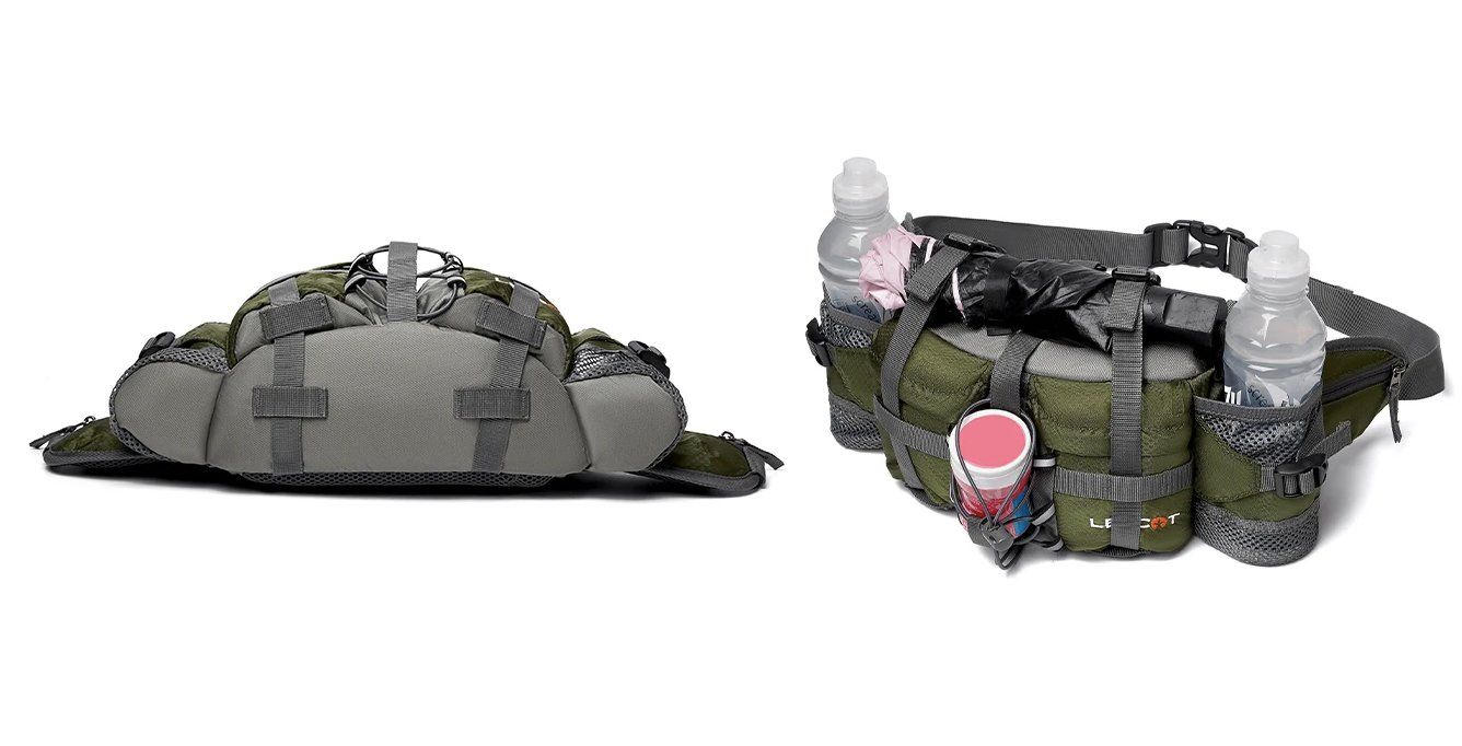 Borse: Multifunktionale Gürteltasche mit 2 Flaschenhalter – Nuovo e nell'imballaggio originale da Châtelaine venduto da topshop.switzerland 6