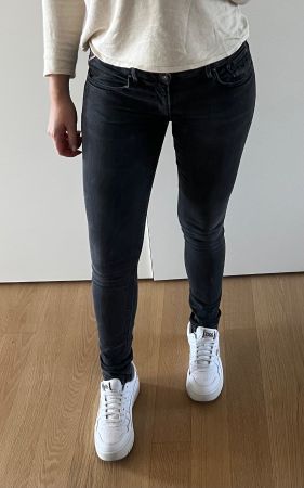 Replay LUZ PANTS Hose Jeans Skinny Fit grau grey 30 32
