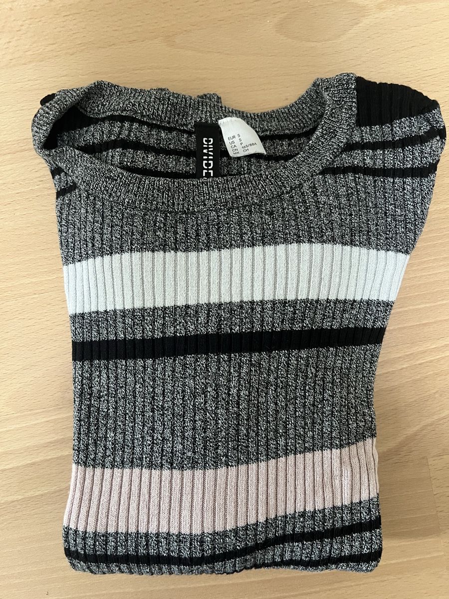 H&M Maglioni & Felpe: Ripp-Pullover gestreift H&M Gr. S  – Usato da Richterswil venduto da and_l726 1