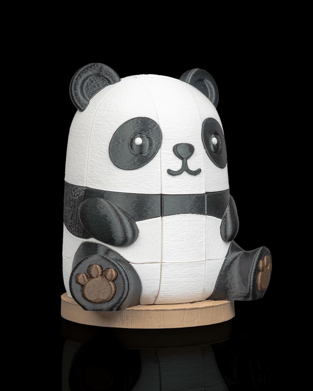 Puzzles: Puzzle 3D Panda Mignon – Neu (gemäss Beschreibung) aus Vicques von PAMB3D 2