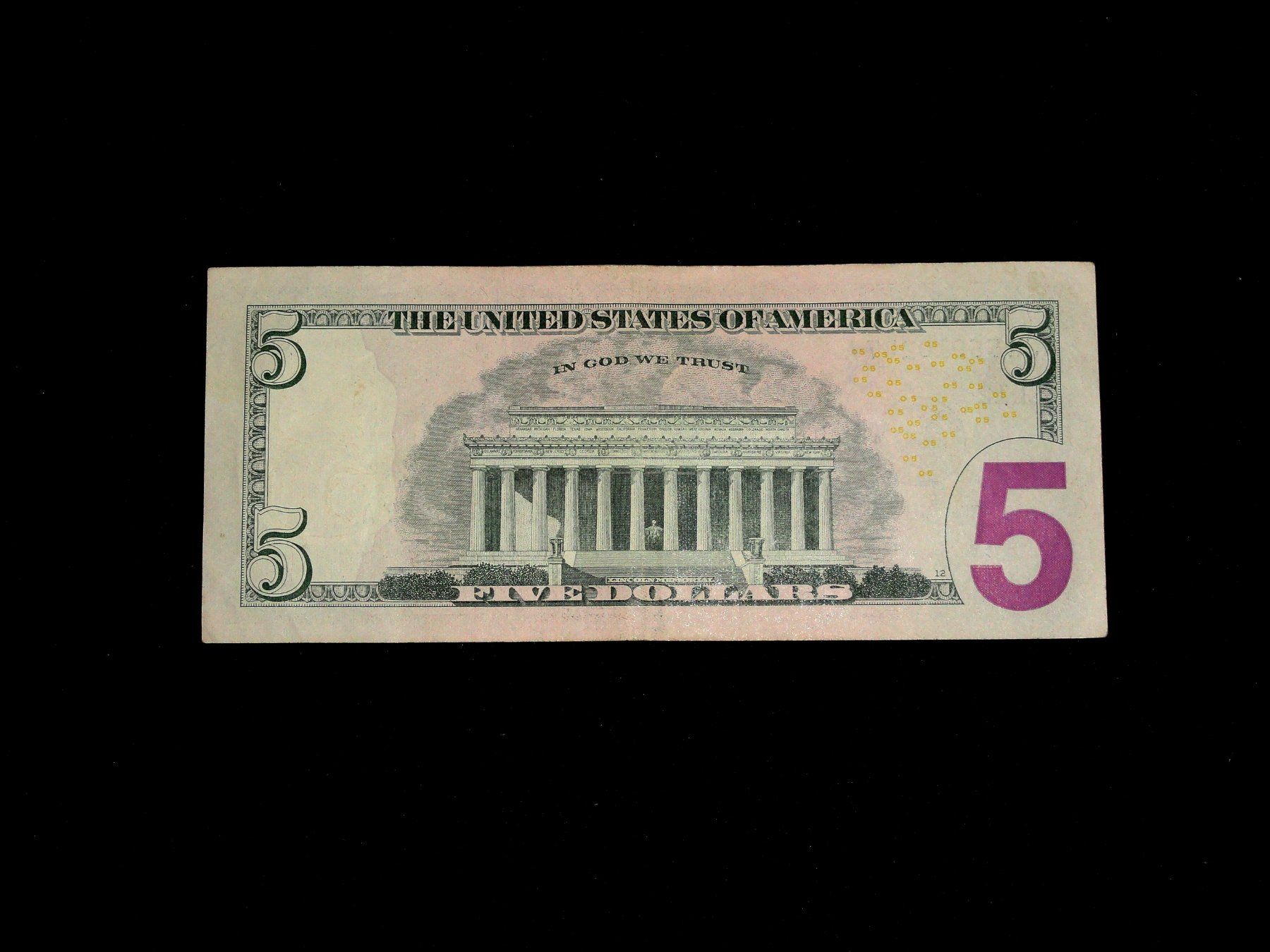 Banconote: XF - 5 US$ - JL56010247A – Usato da Unterbäch VS venduto da diq_bj5y 1