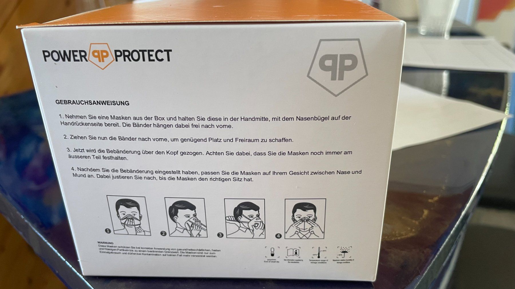 Protezione per viso e udito: Power Protect Masken – Nuovo e nell'imballaggio originale da Winznau venduto da Puha2001 1