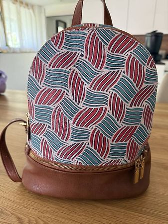 Kunstleder Damenrucksack