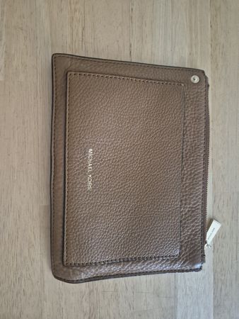 Michael Kors Ledertasche, Schminktasche, braun, neuwertig