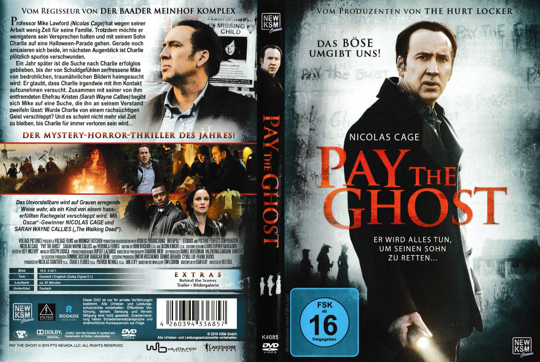 Tutti i DVDs: DVD - Pay the Ghost – Usato da Langnau am Albis venduto da MediaRescuerKeLoX