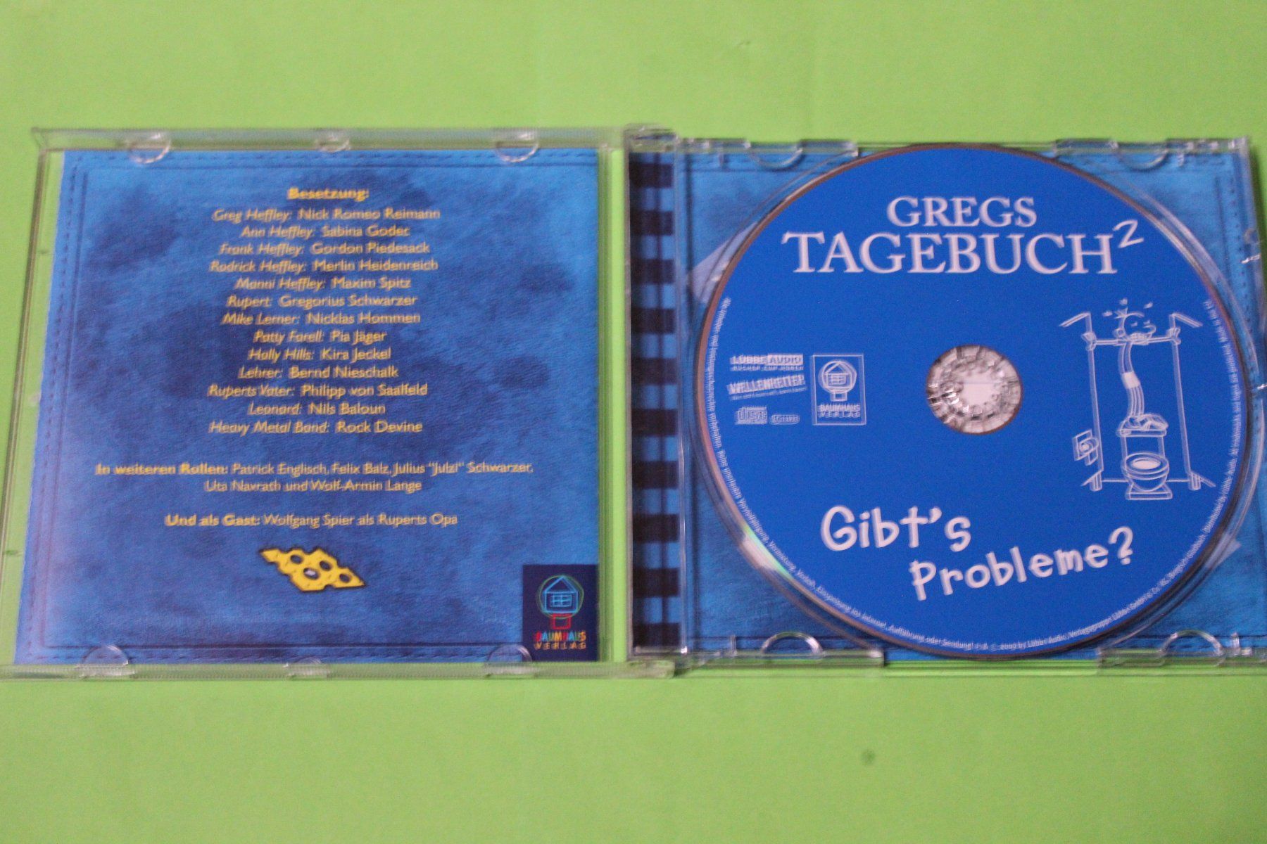 Hörbücher: Gregs Tagebuch 2 - Gibt's Probleme? CD 2009 – Gebraucht aus Tübach von JamesStone 3