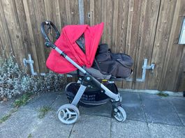 Teutonia Be You! Elite Kinderwagen rot guter Zustand