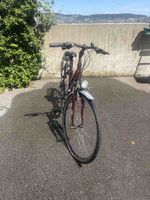 Damen Velo Bordeauxrot Grösse M gebraucht