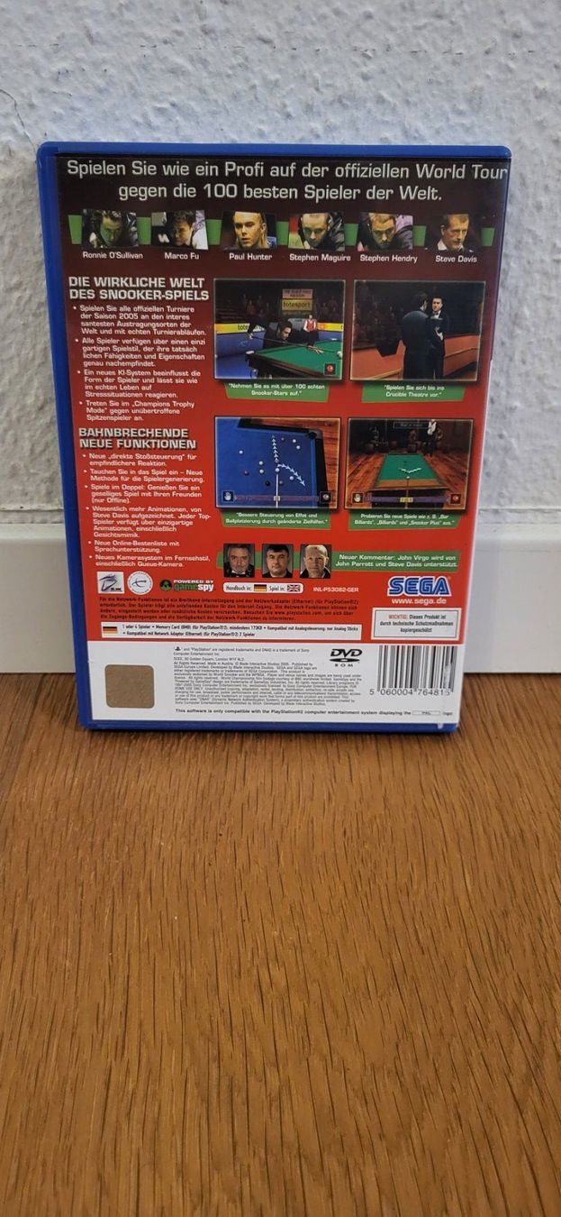 Sony Giochi: PS2 - World Snooker Championship 2005 – Usato da Münsingen venduto da DigitaleSpielecke 1