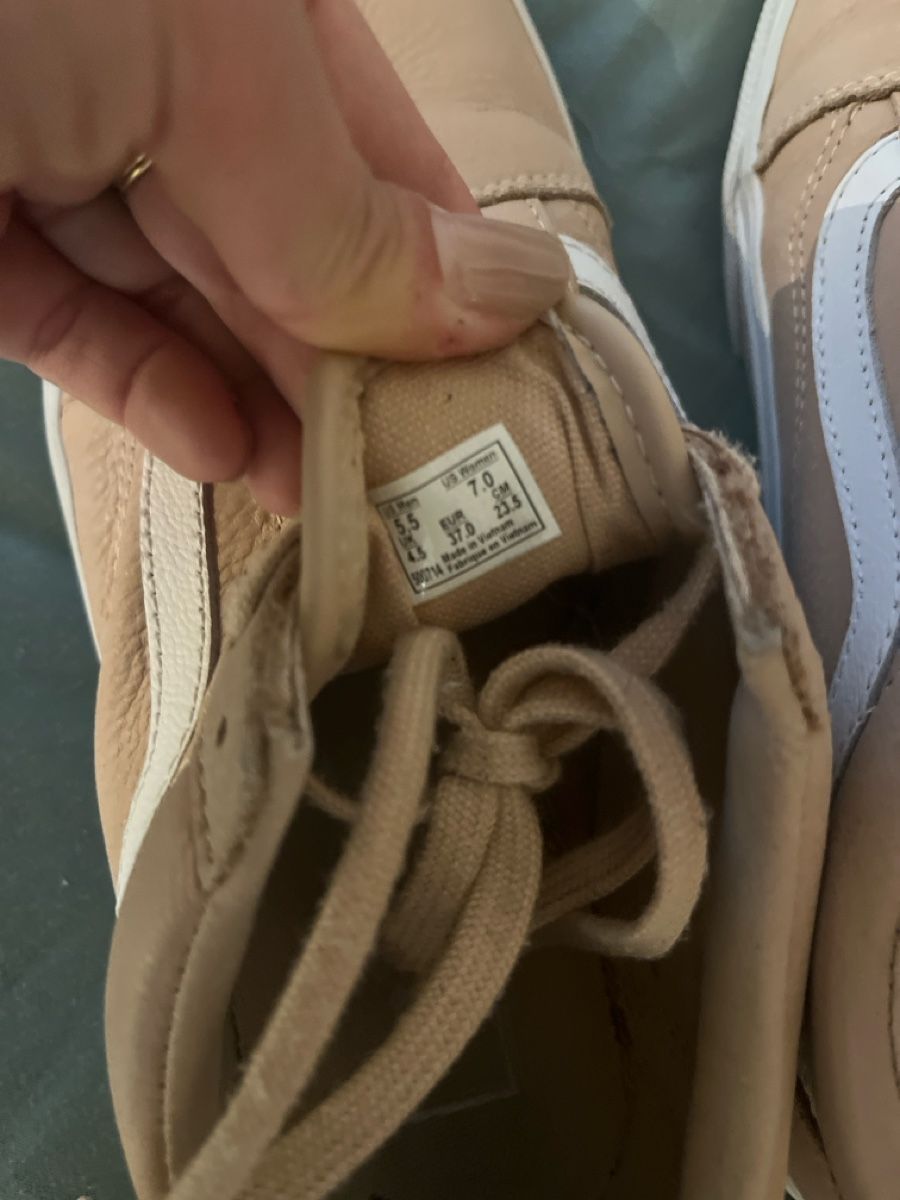 Chaussures hommes: Beige Vans – D'occasion à Zürich par mel_258 2