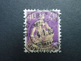 1908 Nr. 107 mit Vollstempel von BIEL SBK 120.-