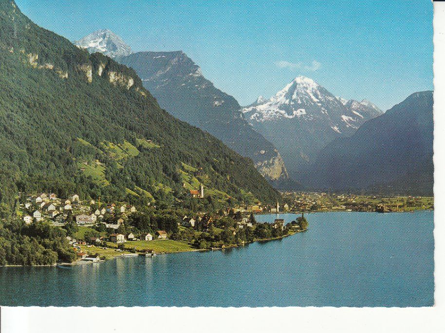 Cartoline postali: Flüelen ca. 1970 – Usato da Bürglen TG venduto da StampGraf