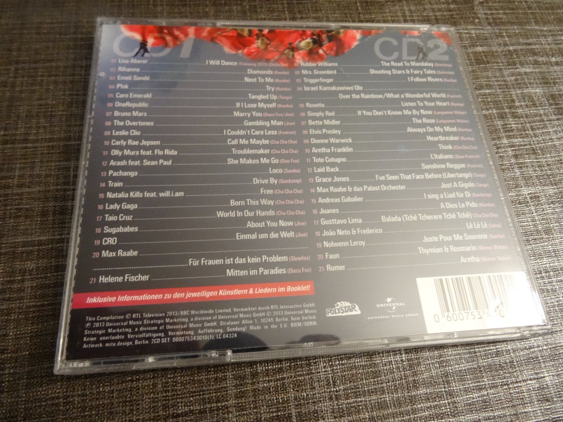 CDs: Let's Dance - Das Tanzalbum 2013 CD – Gebraucht aus Olten von Disc-Ausverkauf 1