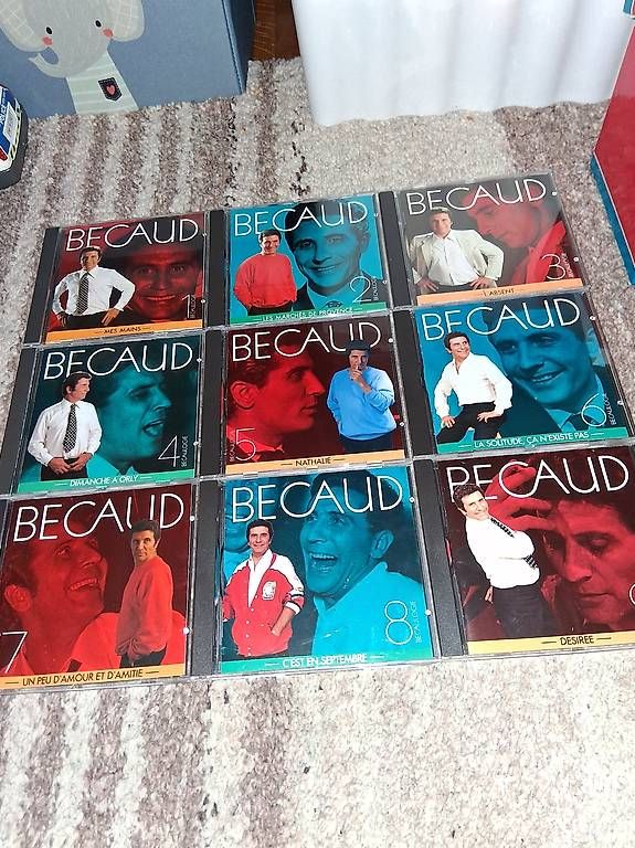 CDs: Coffret Gilbert Bécaud - 9 CD originaux – Gebraucht aus Aigle von Marcagapit 2