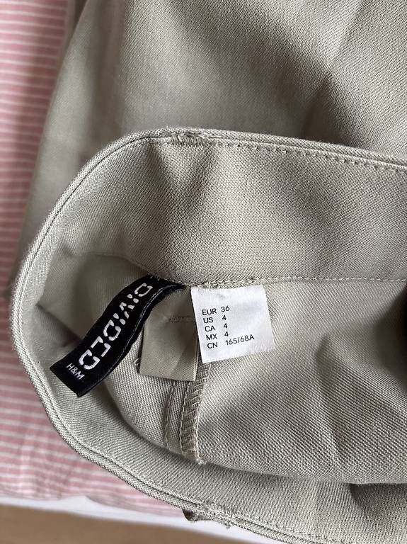 Hosen: grüne Stoffhose – Gebraucht aus Chur von gio_6rlp 2
