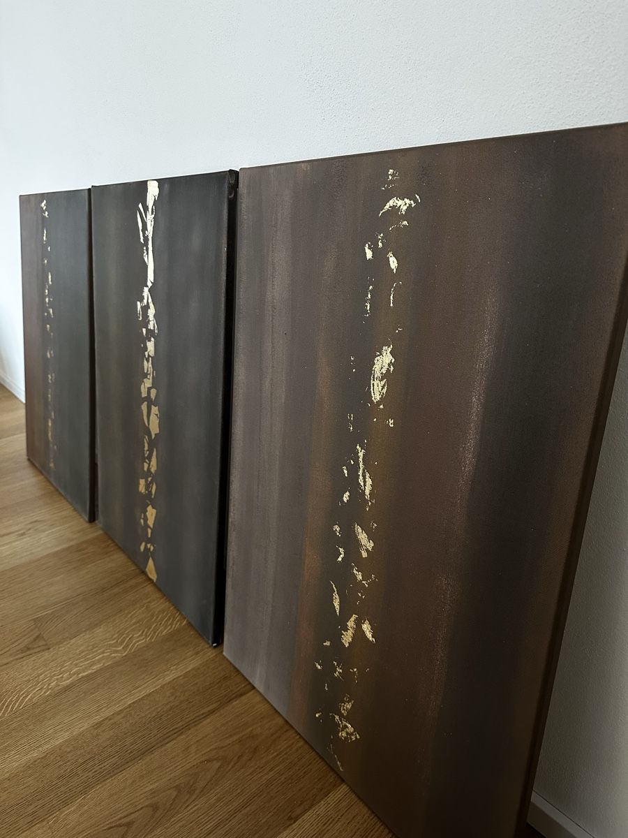 Dipinti: Trio Gemälde – Nuovo e nell'imballaggio originale da Winterthur venduto da kla_qn8d 4