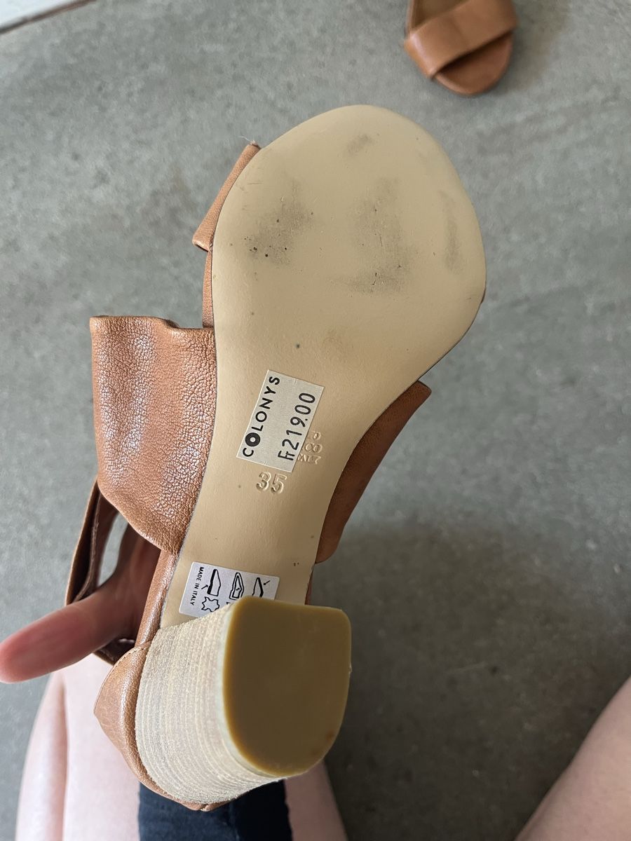 Scarpe da donna: Damen Colonis Leder Sandalen – Nuovo (secondo la descrizione) da Uster venduto da runja03 2