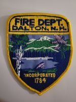 Aufnäher Fire Dept Dalton N.H. Incorporated 1784