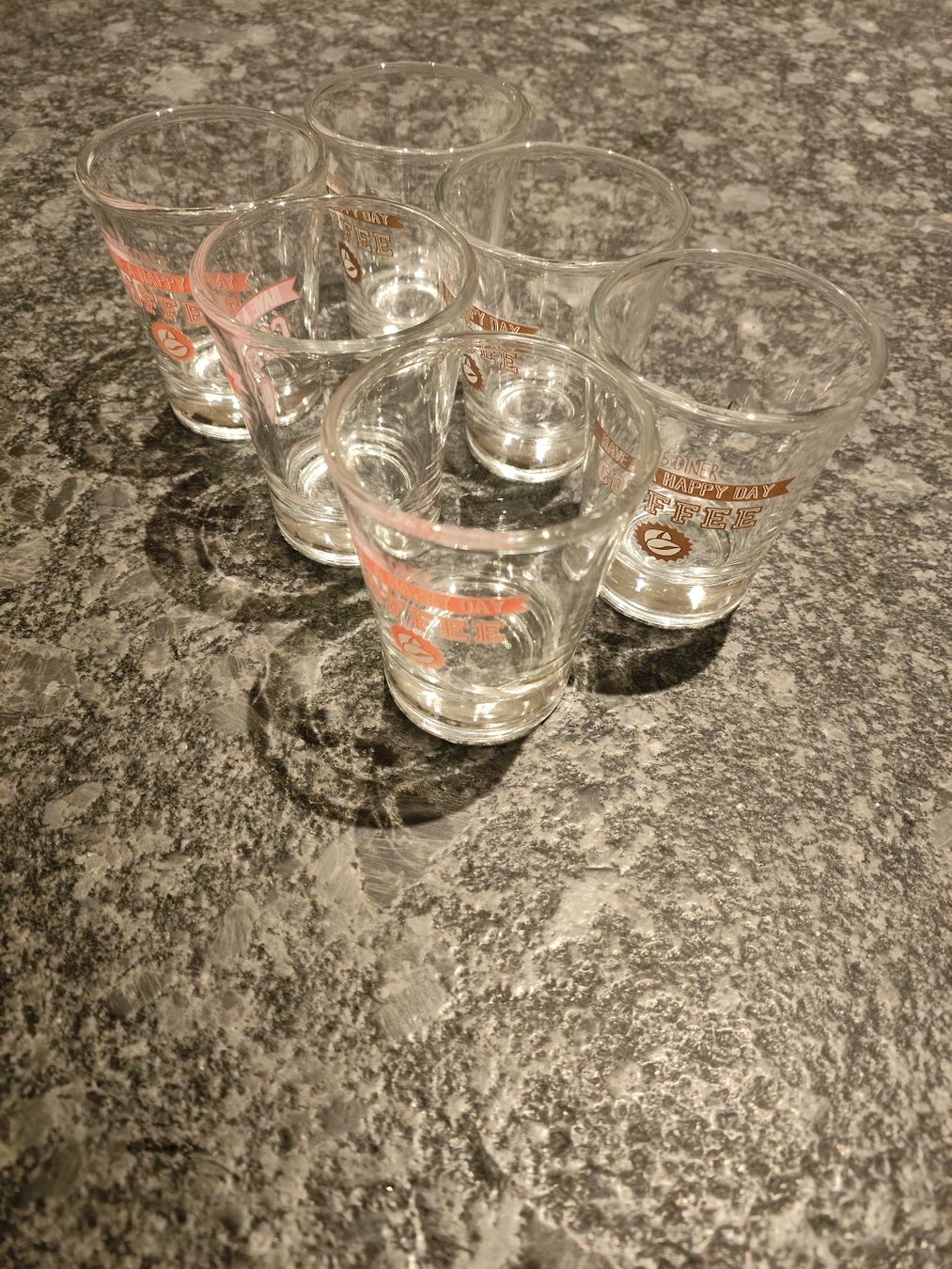 Gläser: Set mit 6 Vintage-Kaffee-/Schnapsgläsern – Neu (gemäss Beschreibung) aus Winterthur von Ajcps 1