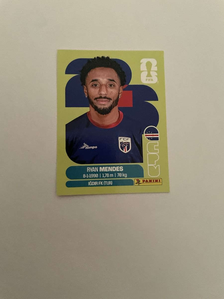 Panini Carte collezionabili: FIFA WM 2026 Rvan Mendes CPV 17 – Nuovo (secondo la descrizione) da Winterthur venduto da Cobraforce