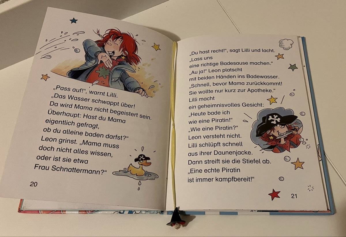 Libri: Hexe Lilli - Pirat in der Badewanne – Usato da Bösingen venduto da Mike2058blau 2