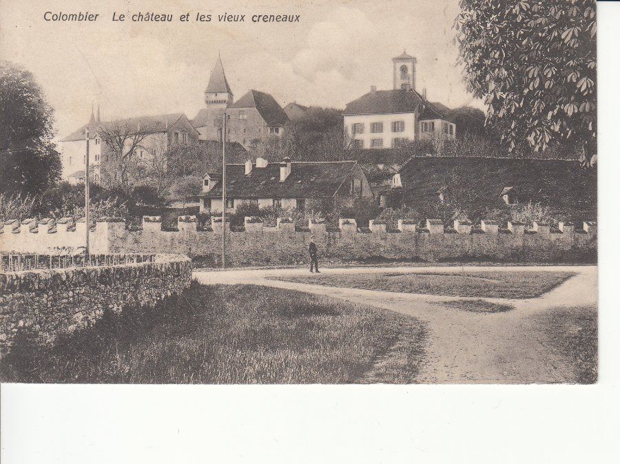 Cartoline postali: Colombier 1909 – Usato da Bürglen TG venduto da StampGraf