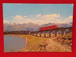 Davos Graubünden Parsenn Bahn Viadukt