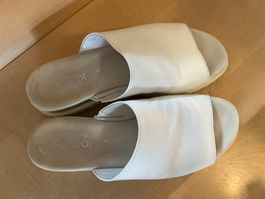 Sandalen Gabor Weiss Groesse 6 sehr guter Zustand