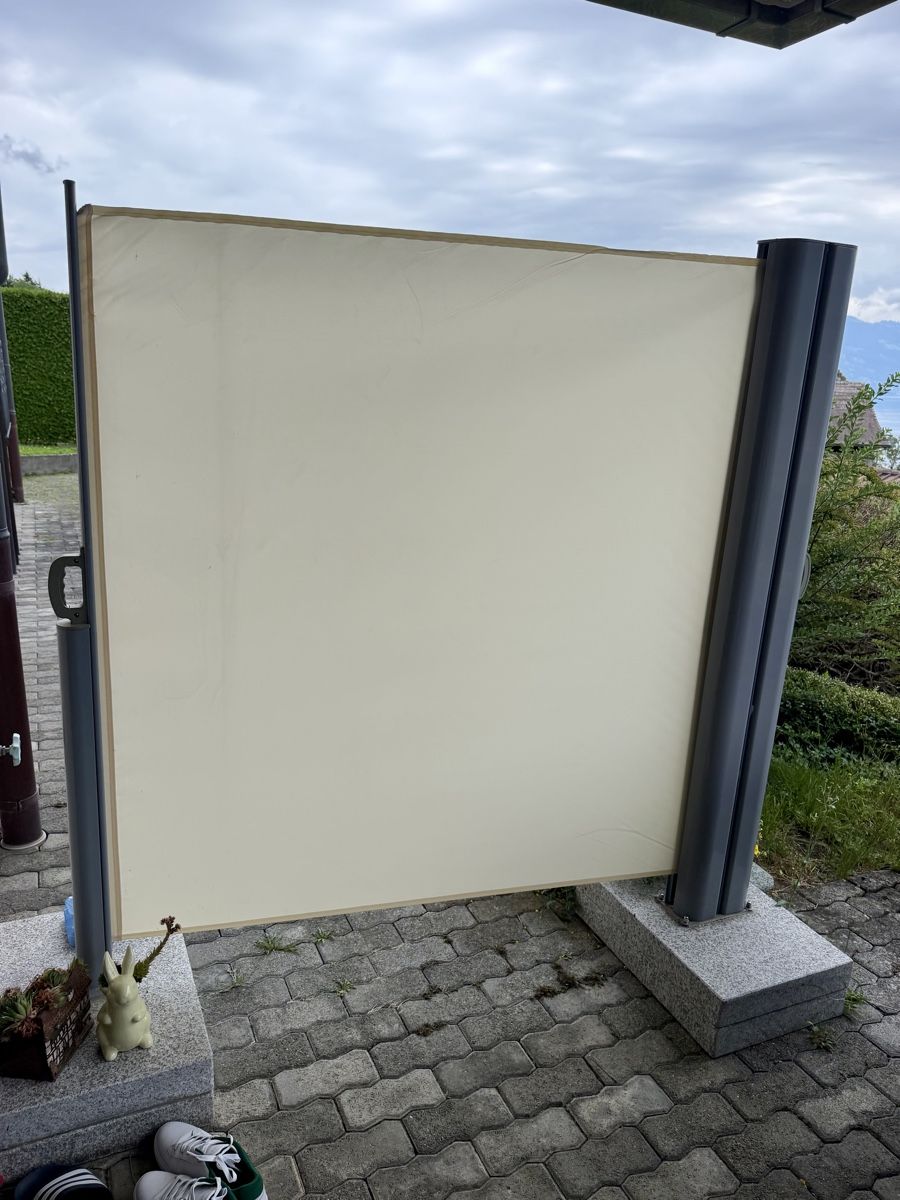 Paraventi: Sichtschutz / Windschutz ausziehbar - Zu verschenken  – Usato da Hergiswil NW venduto da FabriziaFrank 1