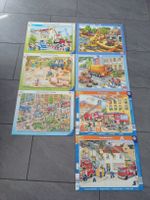7 Kinder Puzzles Ravensburger Schmidt Toy Lino 3-4 Jahre